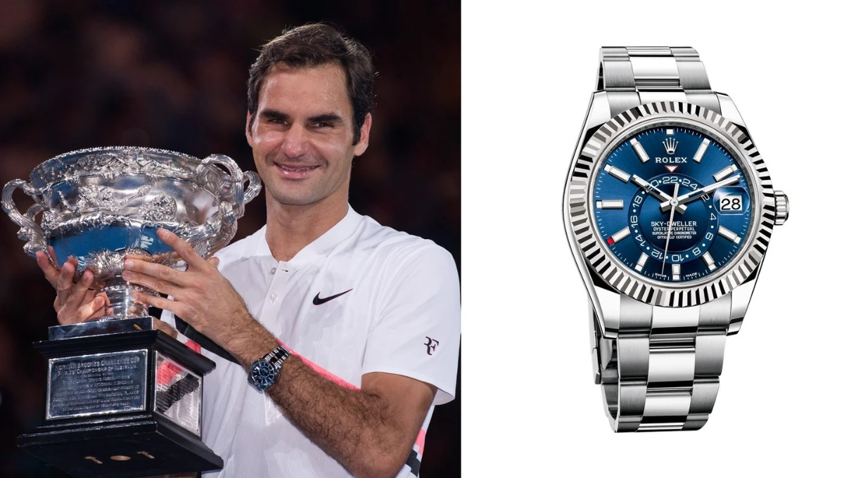 Roger Federers rolex